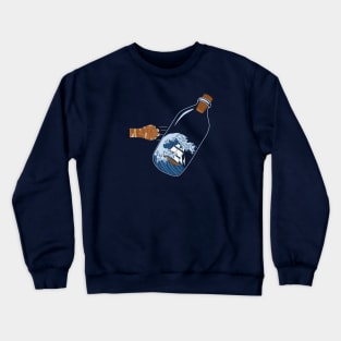 Wave Bottle Crewneck Sweatshirt